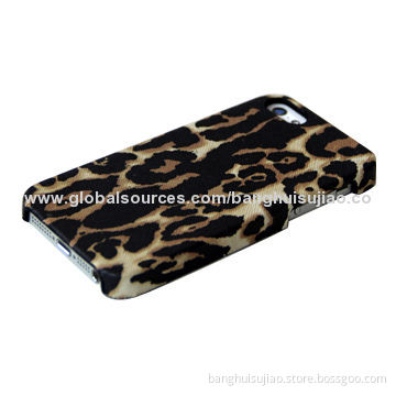 PU Stick Cases for iPhone 5/5S with New Material Design, OEM Orders Welcomed